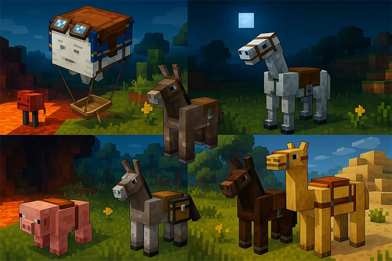 Guide des montures Minecraft illustration 3
